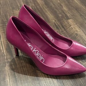 Calvin Klein Fuchsia Heels